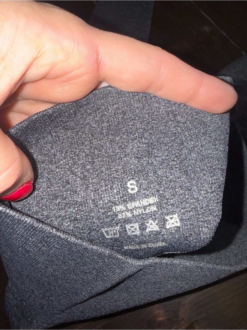NVGTN Grey Seamless Workout Legging Size Small - Picture 5 of 5